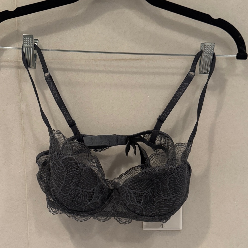 La Perla Black Lace Underwire Bra